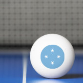 Federated Staaten of Micronesia Flag Tischtennisball (Netto)