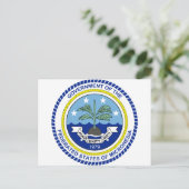 Federated Staaten of Micronesia FM Postkarte (Stehend Vorderseite)
