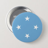 Federated States of Micronesia flag Button (Vorne & Hinten)