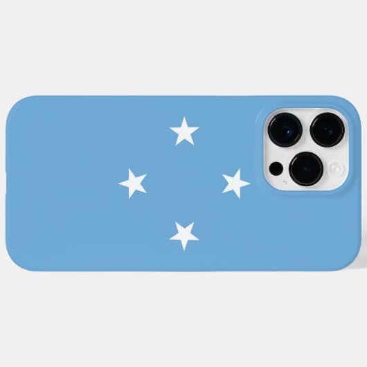 Federated States of Micronesia flag Case-Mate iPhone Hülle (Rückseite (Horizontal))