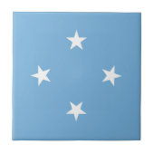 Federated States of Micronesia flag Fliese (Vorderseite)
