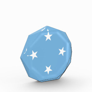 Federated States of Micronesia flag Fotoblock