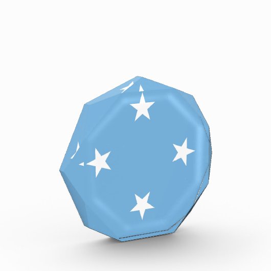 Federated States of Micronesia flag Fotoblock (Links)