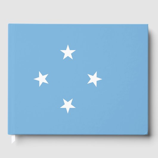 Federated States of Micronesia flag Gästebuch (Vorderseite)