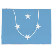 Federated States of Micronesia flag Große Geschenktüte (Rückseite)