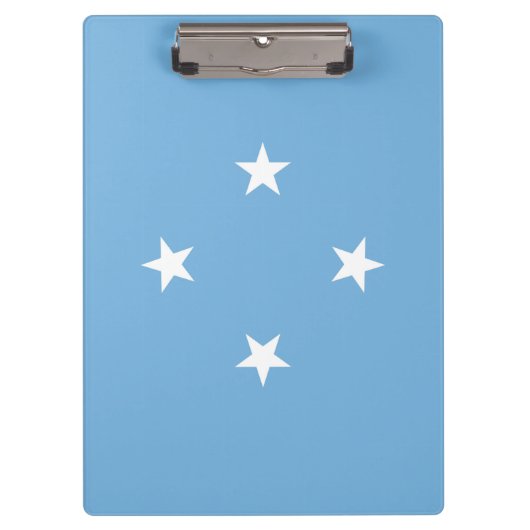 Federated States of Micronesia flag Klemmbrett (Vorderseite)
