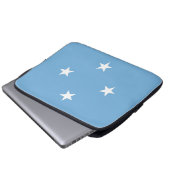 Federated States of Micronesia flag Laptopschutzhülle (Vorne Knopf)