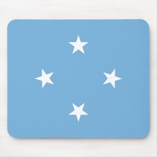 Federated States of Micronesia flag Mousepad (Vorne)