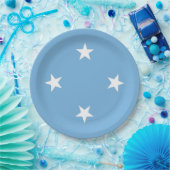 Federated States of Micronesia flag Pappteller (Party)