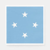 Federated States of Micronesia flag Serviette (Vorderseite)