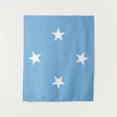 Federated States of Micronesia flag Wandteppich (Vorderseite)