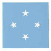 Federated States of Micronesia flag Würfel (Vorderseite)