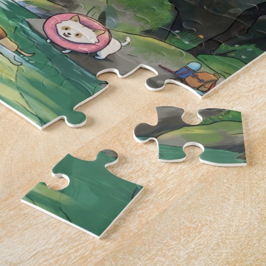 Federbad Puzzle (Seite)