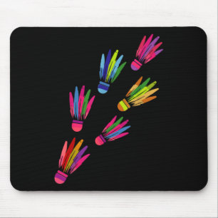 Federball Bunte Spieler Mann Frau Mousepad