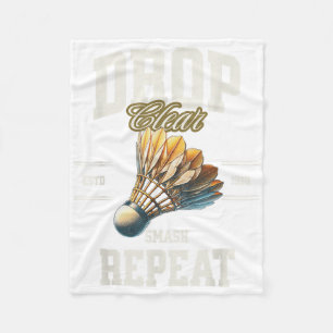 Federball Drop Clear Smash Wiederholen Shuttle Fleecedecke
