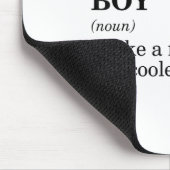 Federball Junge Substantiv Definition Federball Ba Mousepad (Ecke)