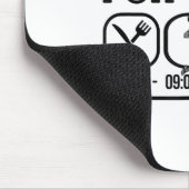 Federball Shuttles Federball Schläger Gartenspiel Mousepad (Ecke)