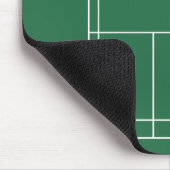 Federballplatz Mousepad (Ecke)