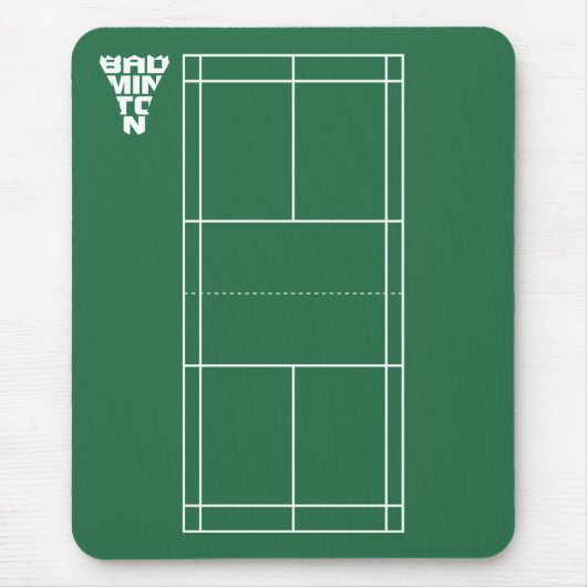 Federballplatz Mousepad (Vorne)