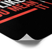 Federballspielerin  poster (Ecke)