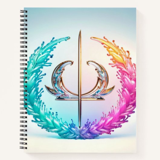 Federblatt Notizblock (Vorderseite)