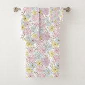 Federblumen Badetuch Set (Insitu)