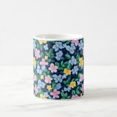 Federblumenmuster Kaffeetasse (Mittel)