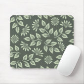 Federblumenmuster Mousepad (Mit Mouse)