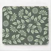 Federblumenmuster Mousepad (Vorne)