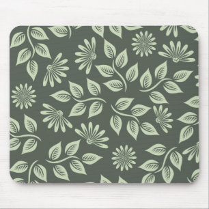 Federblumenmuster Mousepad