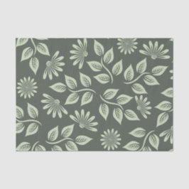 Federblumenmuster Seidenpapier