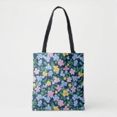 Federblumenmuster Tasche (Vorderseite)