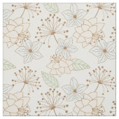 Federblumenstoff Stoff (Muster)