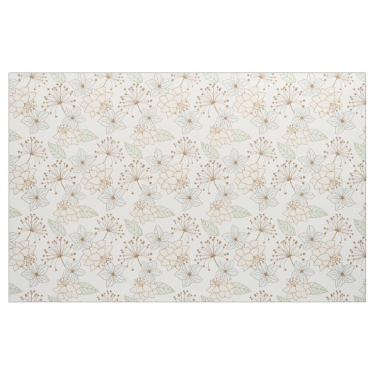 Federblumenstoff Stoff (Fat Quarter (45,7 x 55,9 cm))