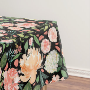 Federblüte Pfirsichfarben Blütenfarbe Farbe Tischdecke