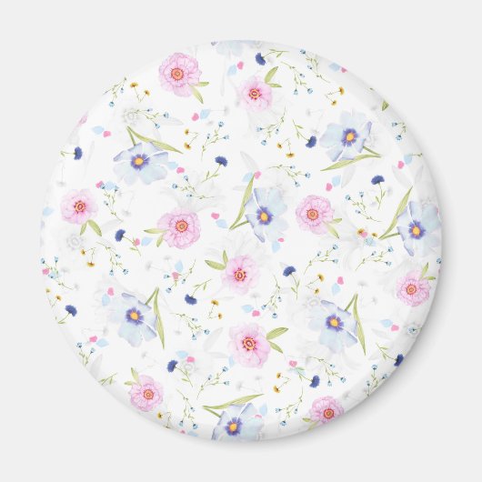 Federblütenmagnet Magnet (Vorne)