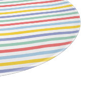 Federbogenmuster Schneidebrett (Ecke)