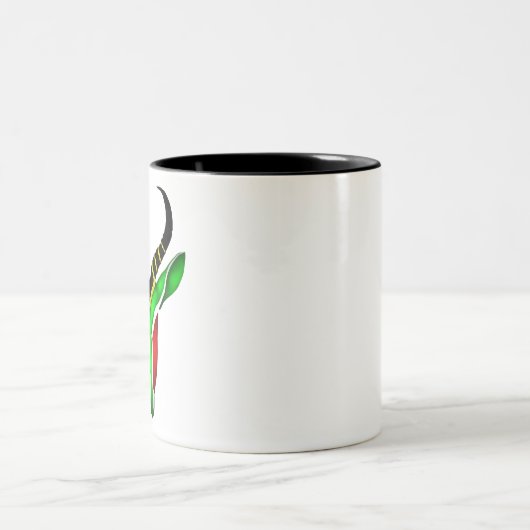 Federbok Zweifarbige Tasse (Mittel)