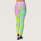Federdesign Leggings (Rückseite)