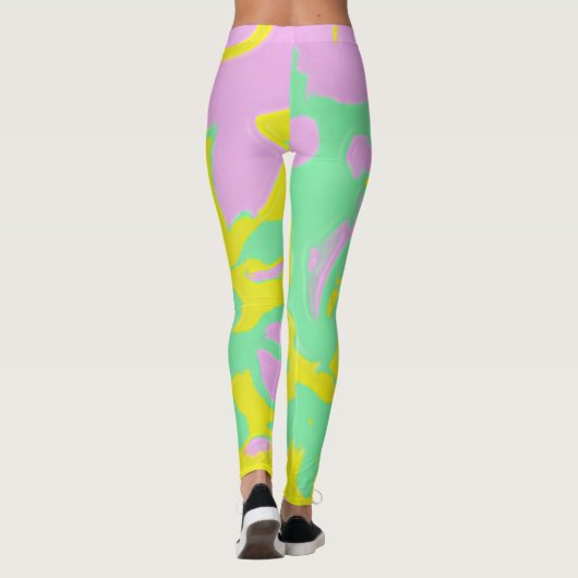 Federdesign Leggings (Rückseite)