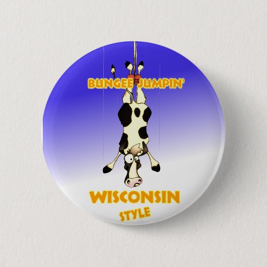 Federelement Jumpin Wisconsin Art Button (Vorderseite)