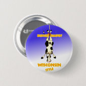 Federelement Jumpin Wisconsin Art Button (Vorne & Hinten)