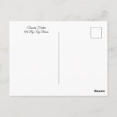 Federelement Postkarte (Rückseite)