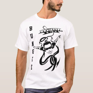 Federelementsprungst-shirt. T-Shirt