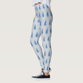 Federfall - Hellgrau Leggings (Links)