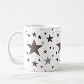 Federfarben Sterne Kaffeetasse (Links)