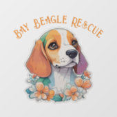 Federfenster-Klammer Fensteraufkleber (Blatt)