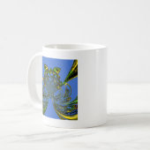 Federfisch Kaffeetasse (Vorderseite Links)