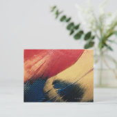 Federfläche 3 postkarte (Stehend Vorderseite)