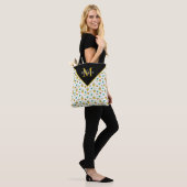 Federgartenmuster personalisiert Totbeutel Tasche (Am Model)